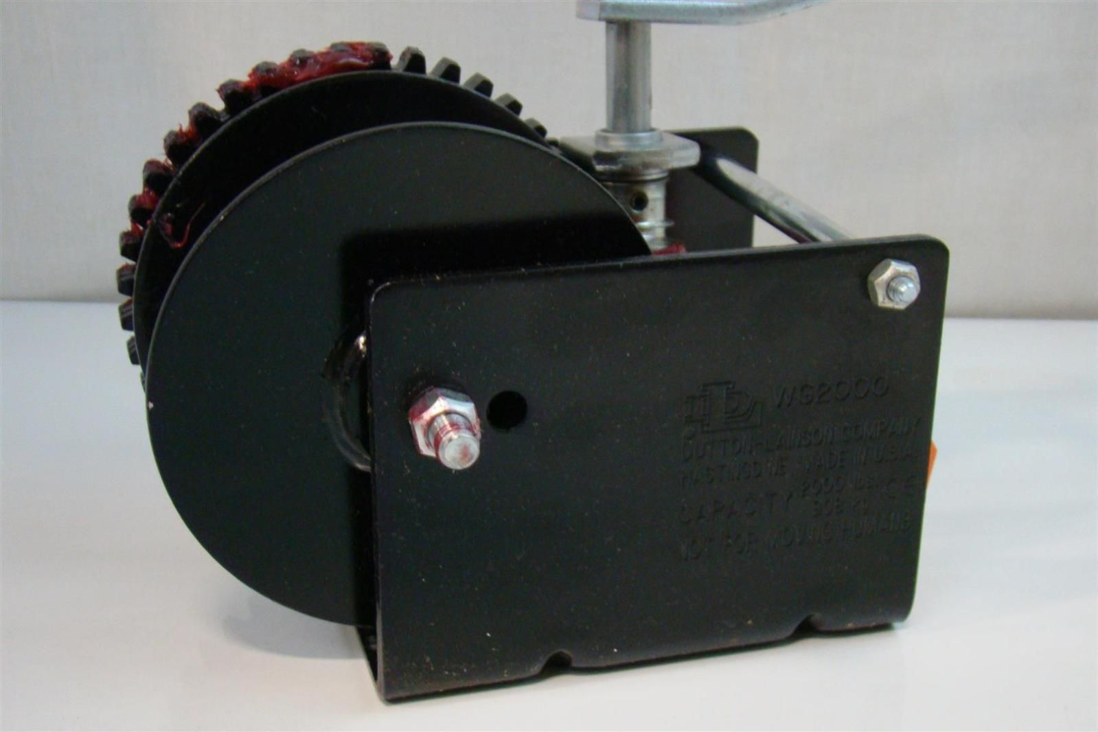 DuttonLainson Worm Gear Winch Strap Reel PBK 2000 lbs. 11002 WG2000