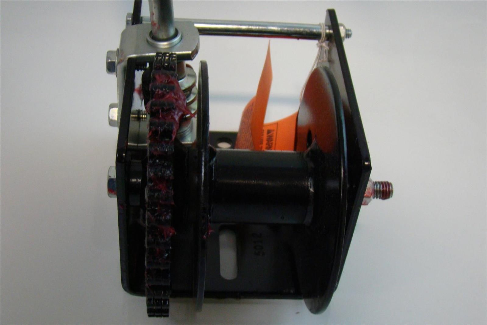 DuttonLainson Worm Gear Winch Strap Reel PBK 2000 lbs. 11002 WG2000