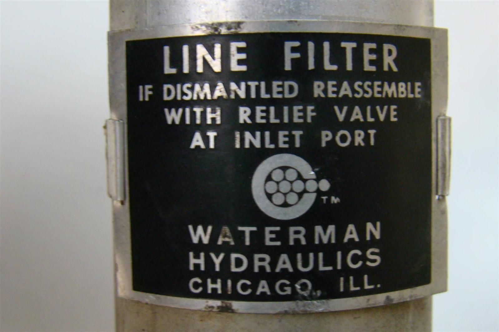 Waterman Hydraulics Line Filter 5000psi 4813 eBay