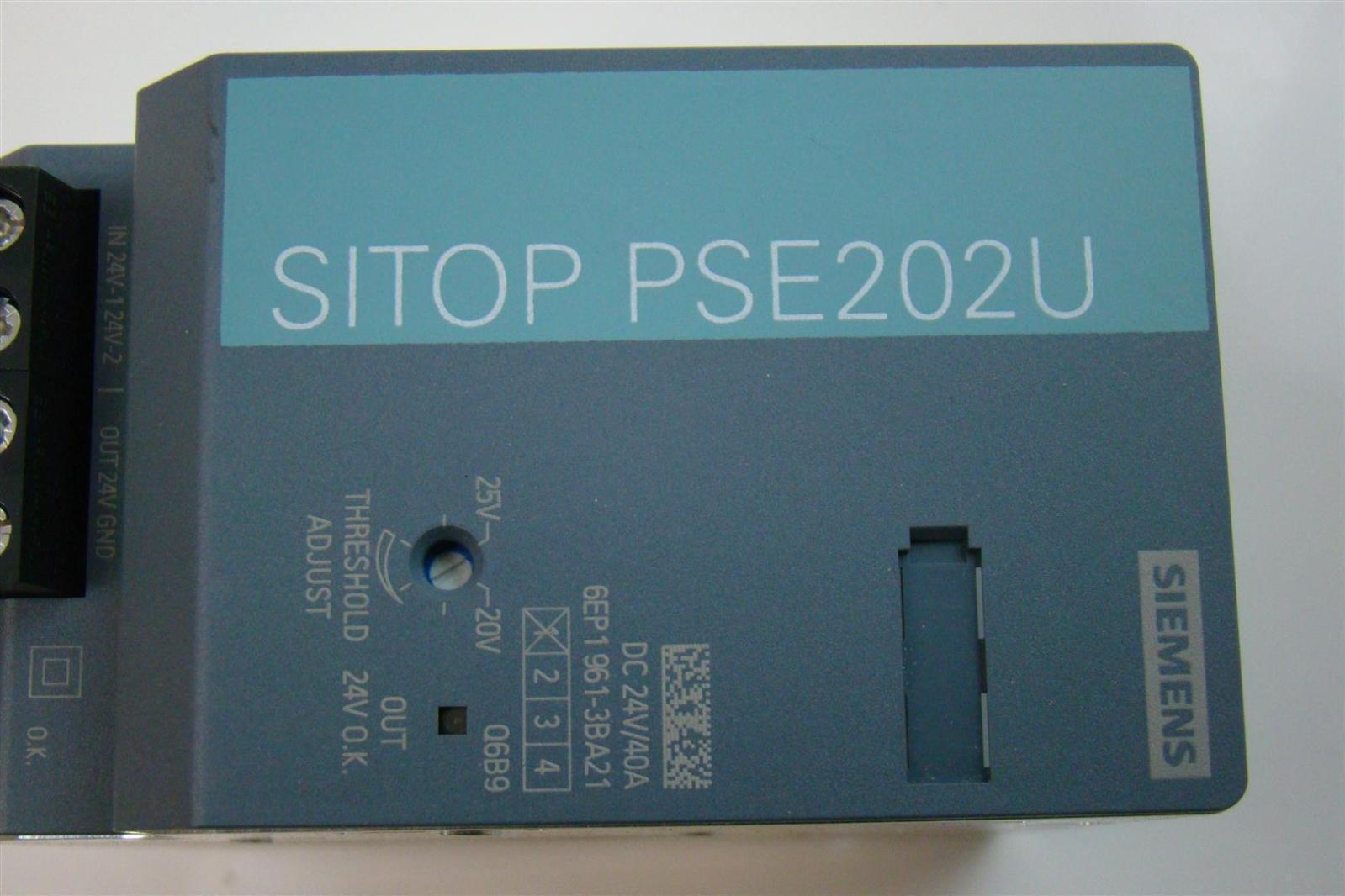 Siemens Redundancy Module 24VDC SITOP PSE202U eBay