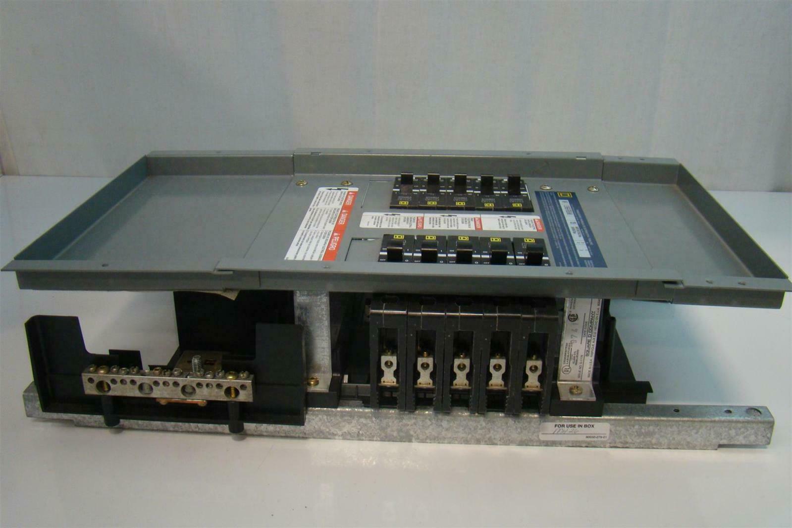 Square D 125A 240Vac NF Panel with EDB Breakers 12108624760510001 eBay