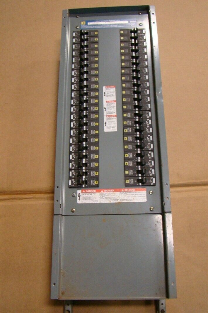 Square D 250A NF Panelboard with EDM Breakers 12108624760520001 eBay
