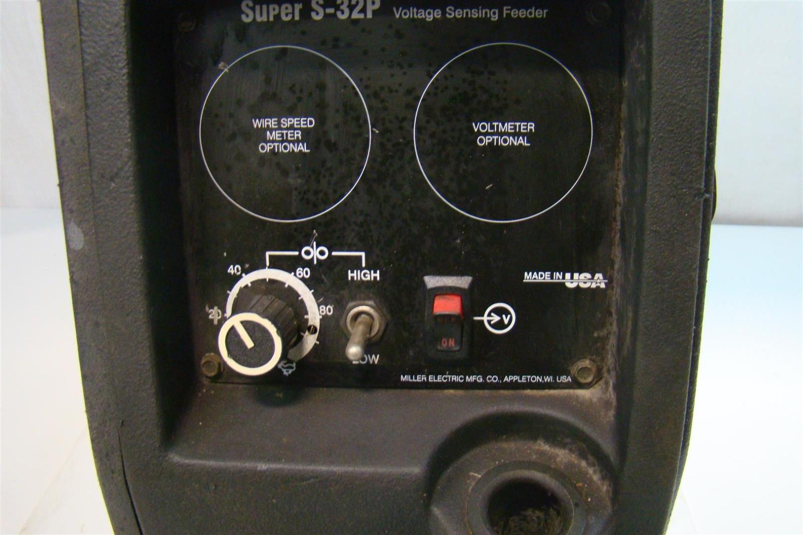 Miller Voltage Sensing Wire Feeder Suitcase Welder 100v 7amps S32P