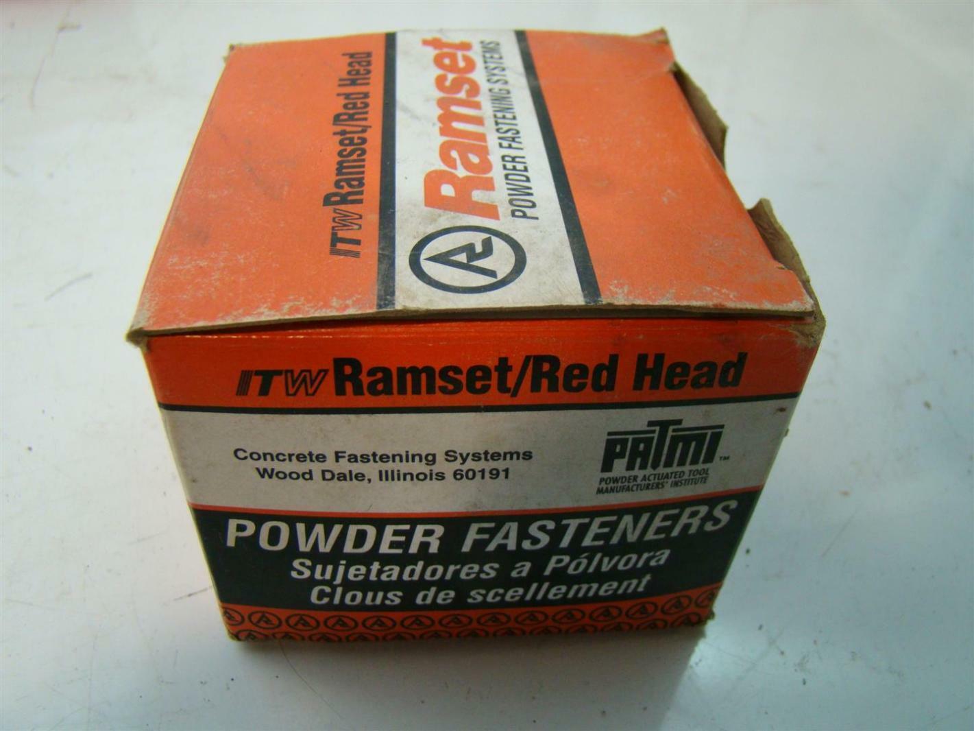 Ramset Powder Fastening Systems ITW Red Head 1 1/4" 1510 eBay