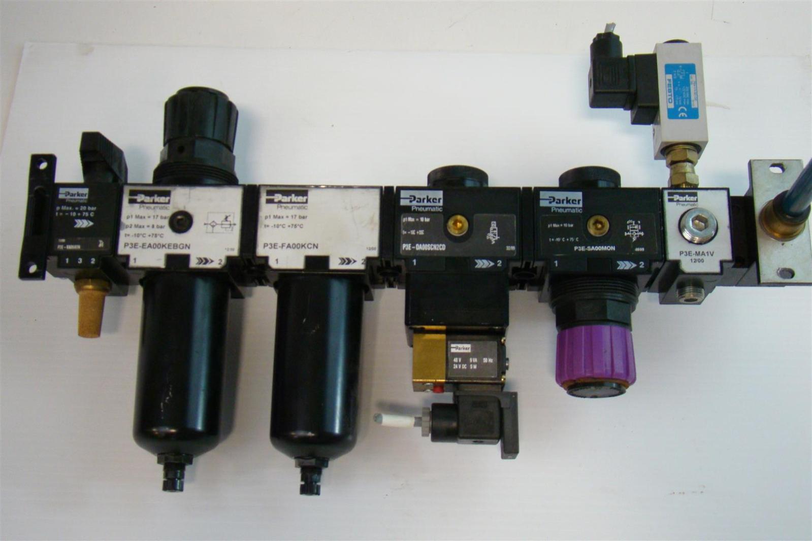 Parker Pneumatic 17 bar 10bar P3EEA00KEBGN P3EFA00KCN P3EDA00SCN2CD