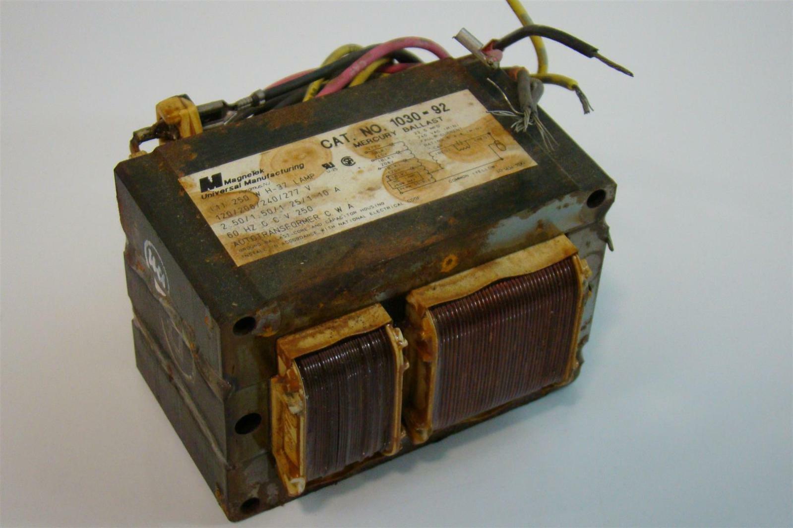 Mercury Ballast Autotransformer 103092 eBay