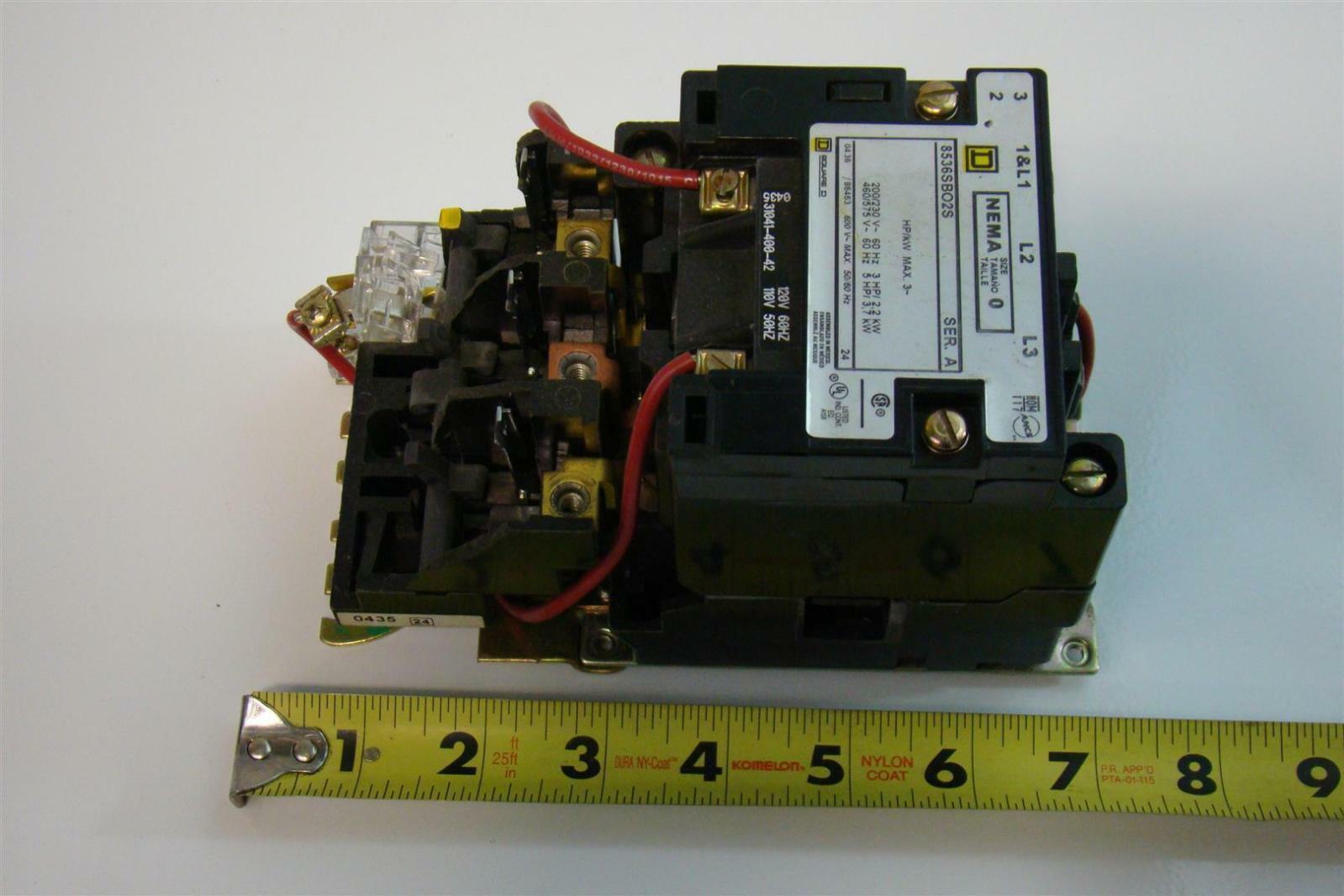 square d motor starter size 0 3 5hp 8502 8536 sb 608536sbo2s square d motor starter size 0 3 5hp 8502 8536 sb 608536sbo2s
