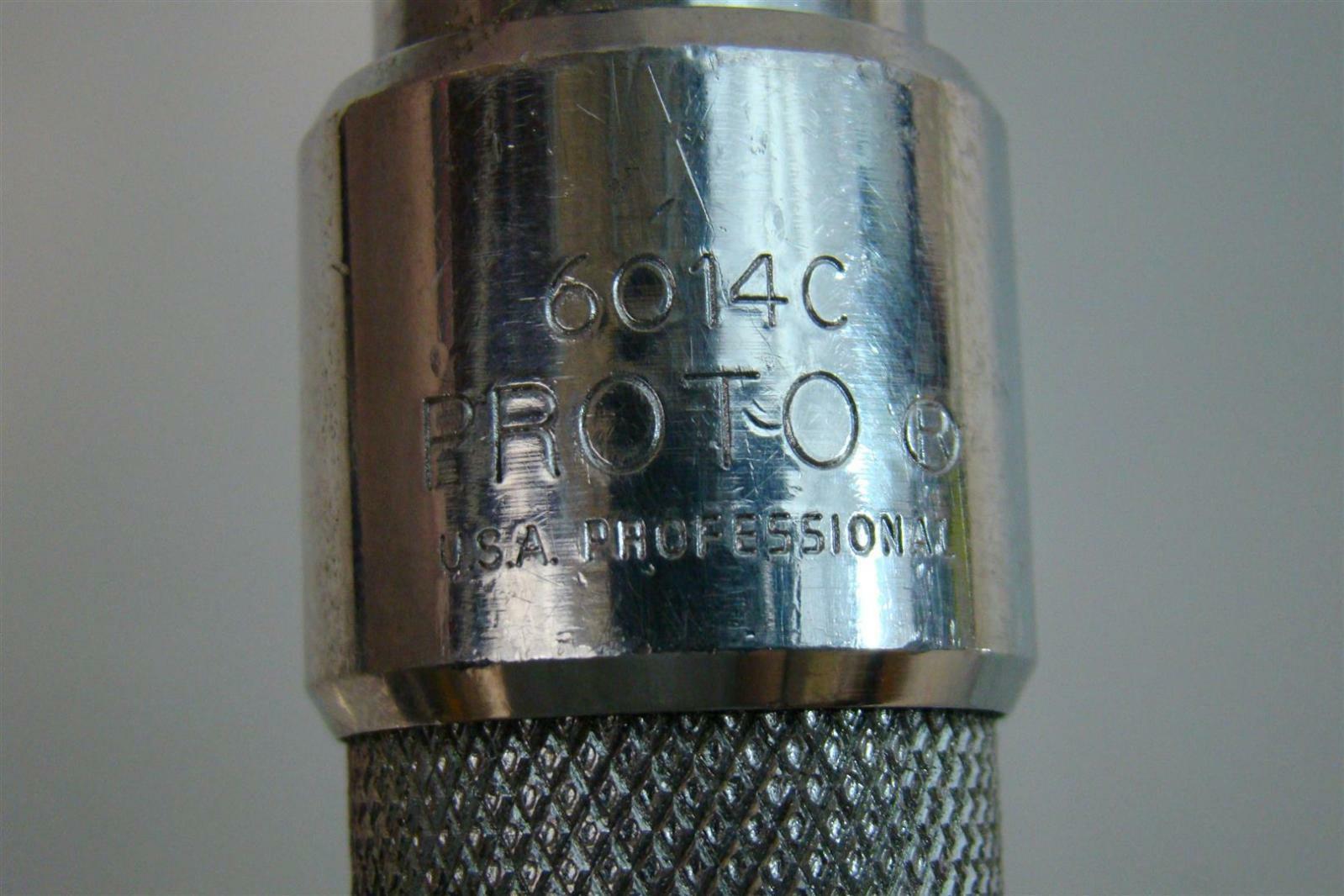 Proto Professional Torque Wrench 1/2" Drive 6014C eBay