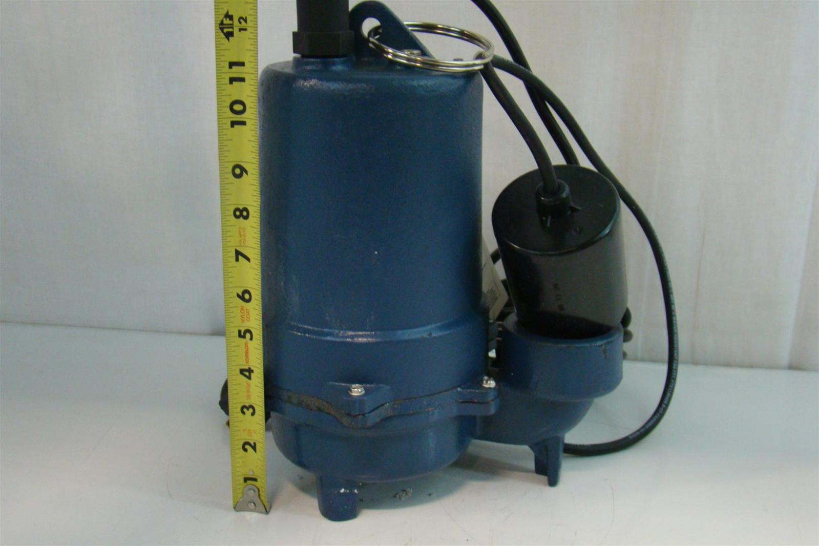 Zabel Submersible Effluent Pump 115V 4/10HP .30kW 9.7A 1PH 3450RPM 001D09E PLSE eBay