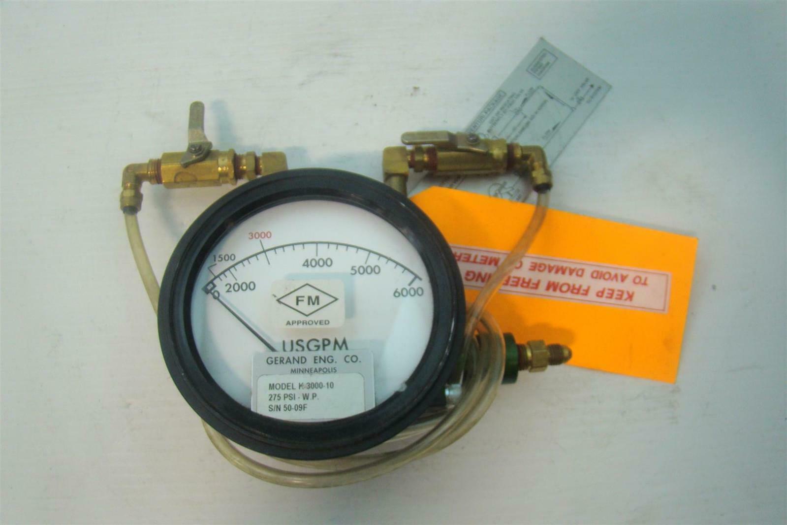 Gerand Eng. Co. Minneapolis MeterVenturi Pack 275PSI 5009F K300010