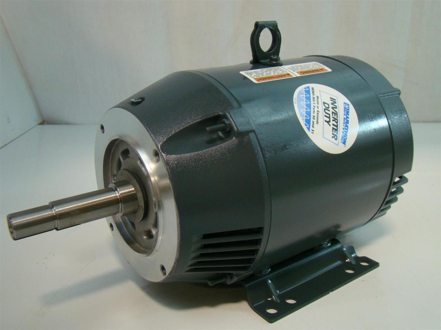 Marathon Electric Inverter Duty 71/2HP Electric Motor 3470RPM 220/380V