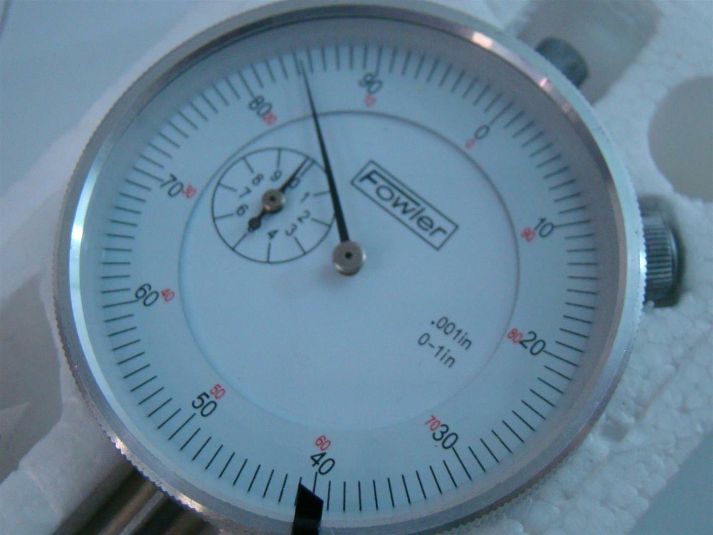 Fowler Dial Indicator .001in 01in EDP11845 525201100 eBay