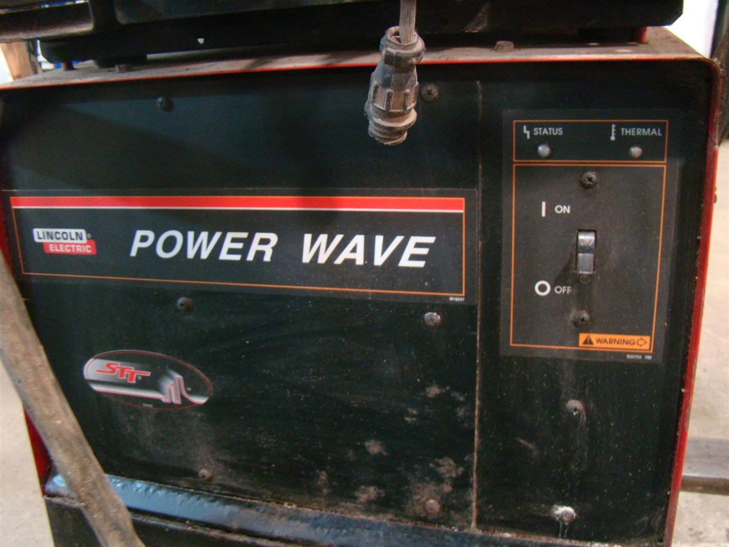 Lincoln Power Wave Advance Process Welder 455 /STT w/ Power Feed 10