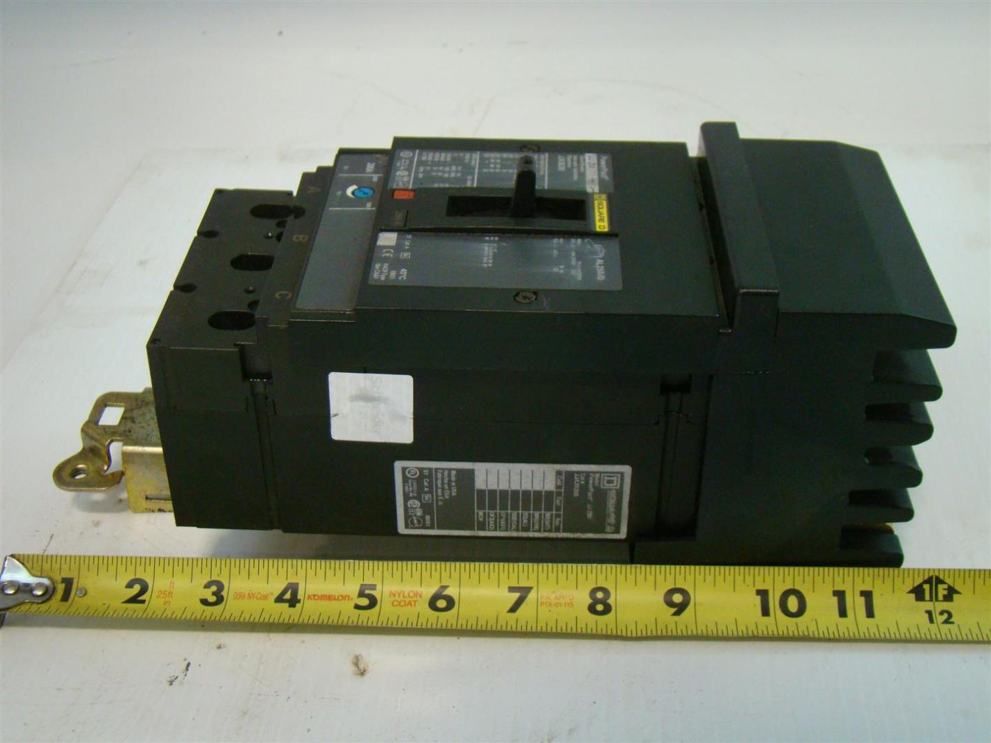 Square D ILine Circuit Breaker 200A PowerPact JJ 250 JJA36200 eBay