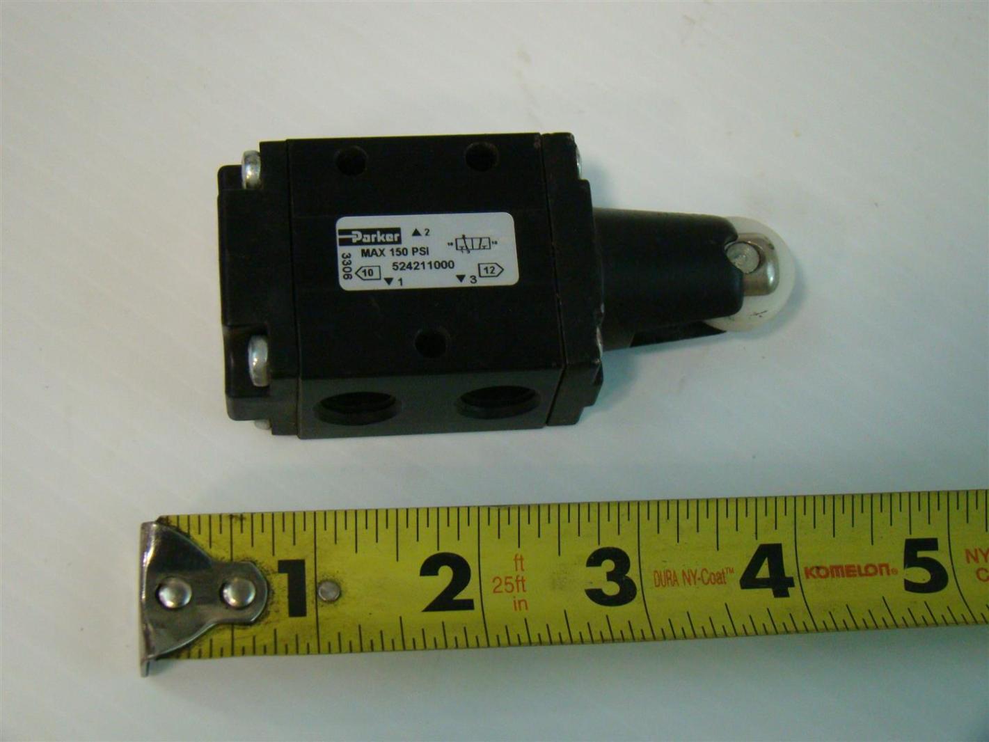 Parker Manual Air Control Valve, 150PSI 3306 524211000 eBay