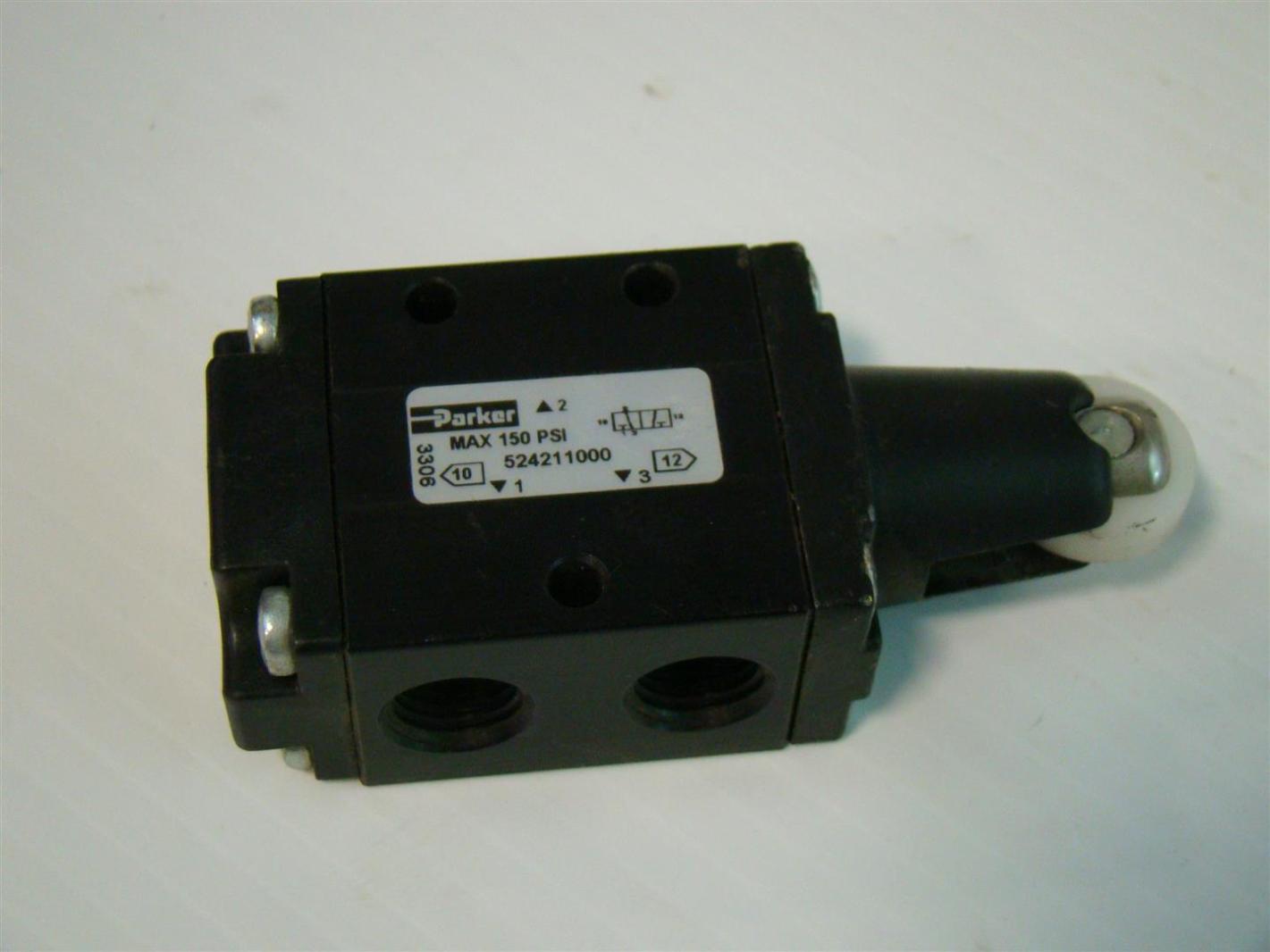 Parker Manual Air Control Valve, 150PSI 3306 524211000 eBay