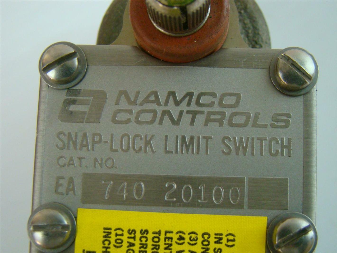 Namco Controls SnapLock Limit Switch 74020100 eBay