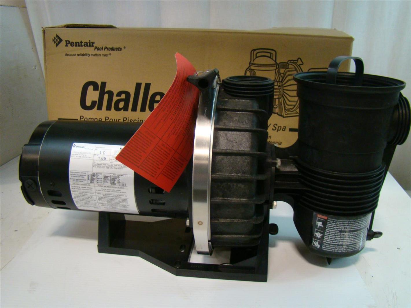 Pentair Challenger 1HP Pump 208230/460V 3PH 3450RPM In Ground Pump