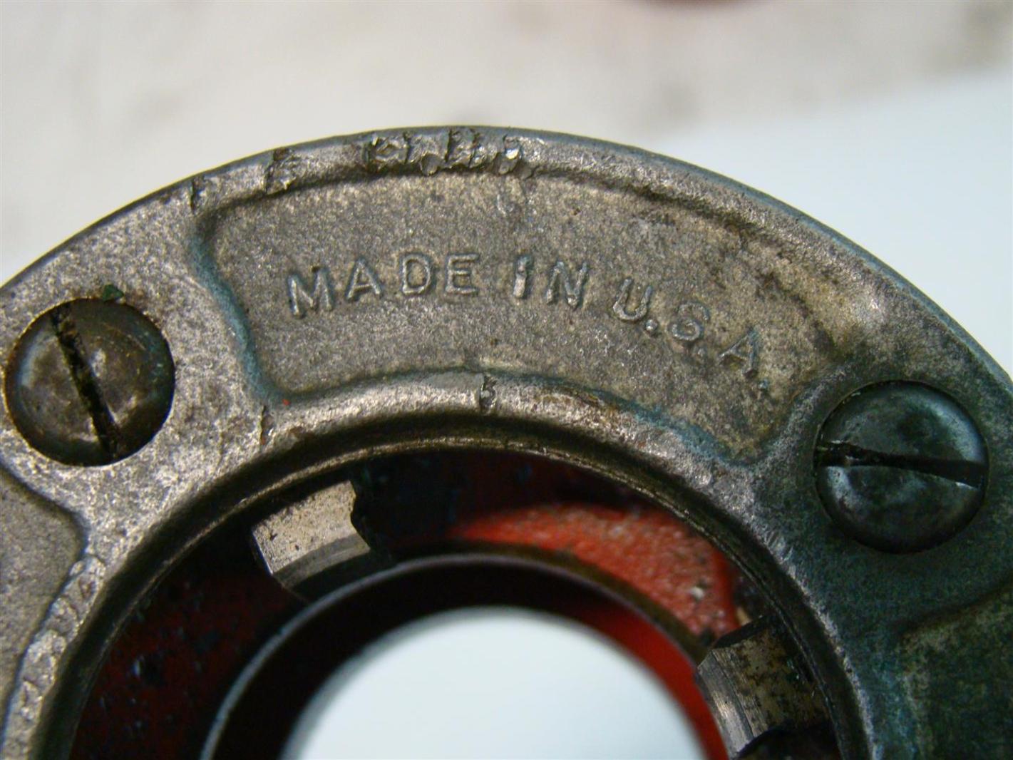 Ridgid Pipe Threader & Dies 11/2,2,3/4 12R eBay