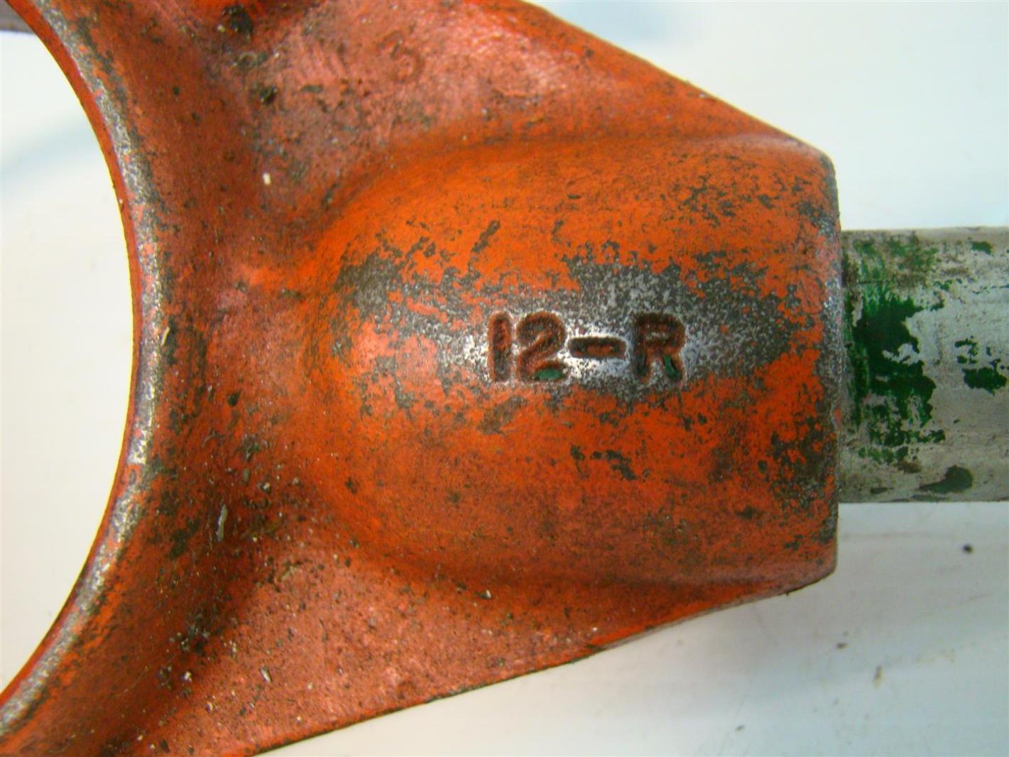 Ridgid Pipe Threader & Dies 11/2,2,3/4 12R eBay