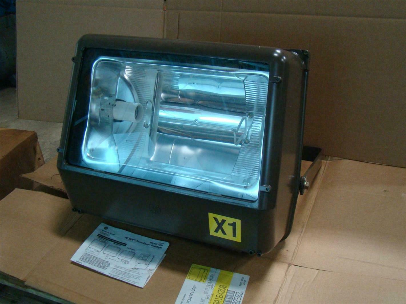GE Lighting Systems Powerflood 1000W Outdoor Light HPS 480V PF1000