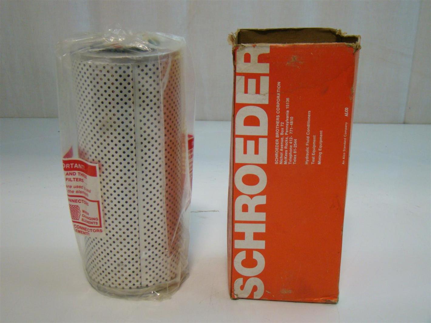 Schroeder Disposable 25 Micron Filter Element K25 eBay