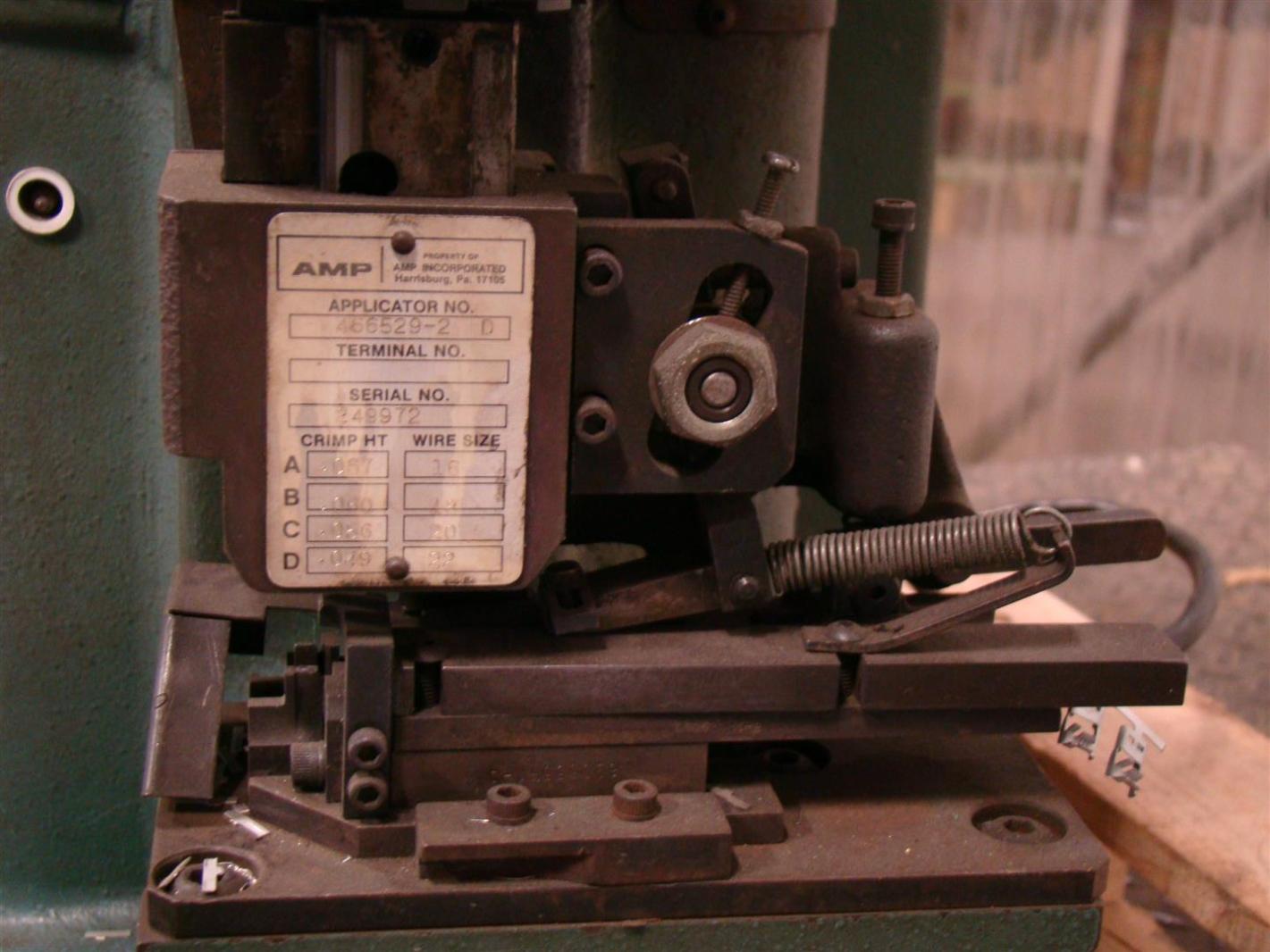 Amp Incorporated AmpOLectric K Machine Termination Press 103888 5654355