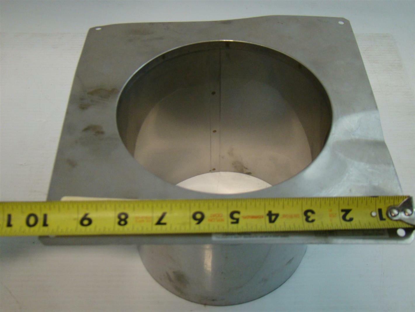 Noritz NVent 4" Wall Thimble with Hood WT4H