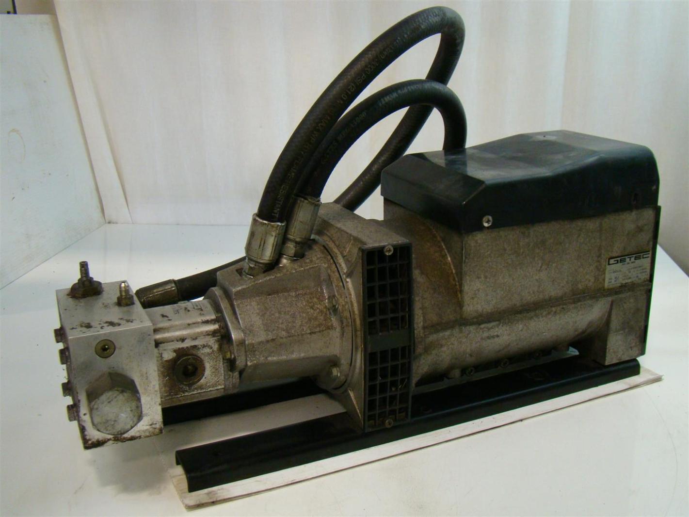 Getec Hydraulic Powered 10,000W Generator 120/240v Parker Pump EK2LCL