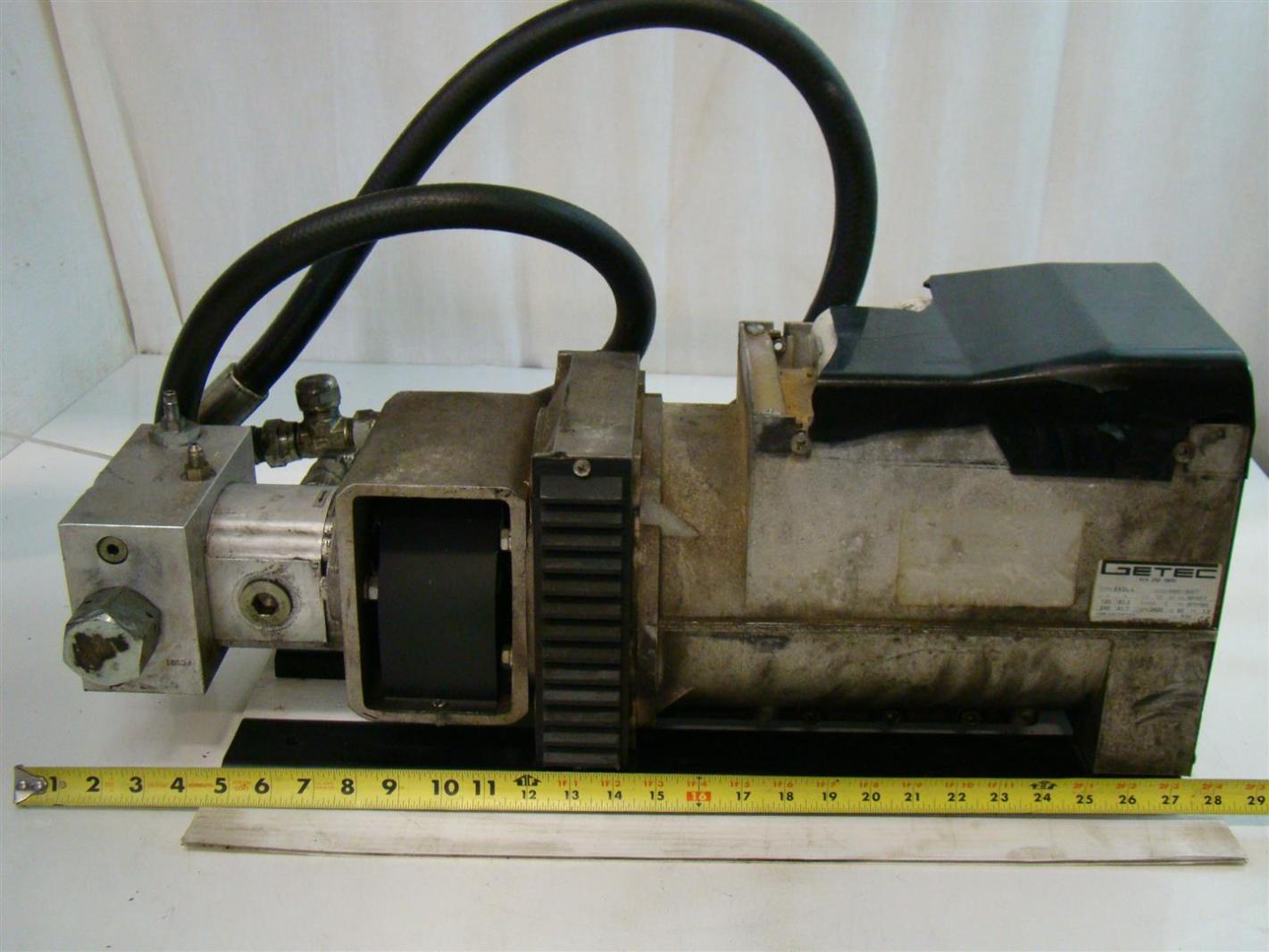 Getec Hydraulic Powered 10,000W Generator 120/240v Parker Pump EK2LCL