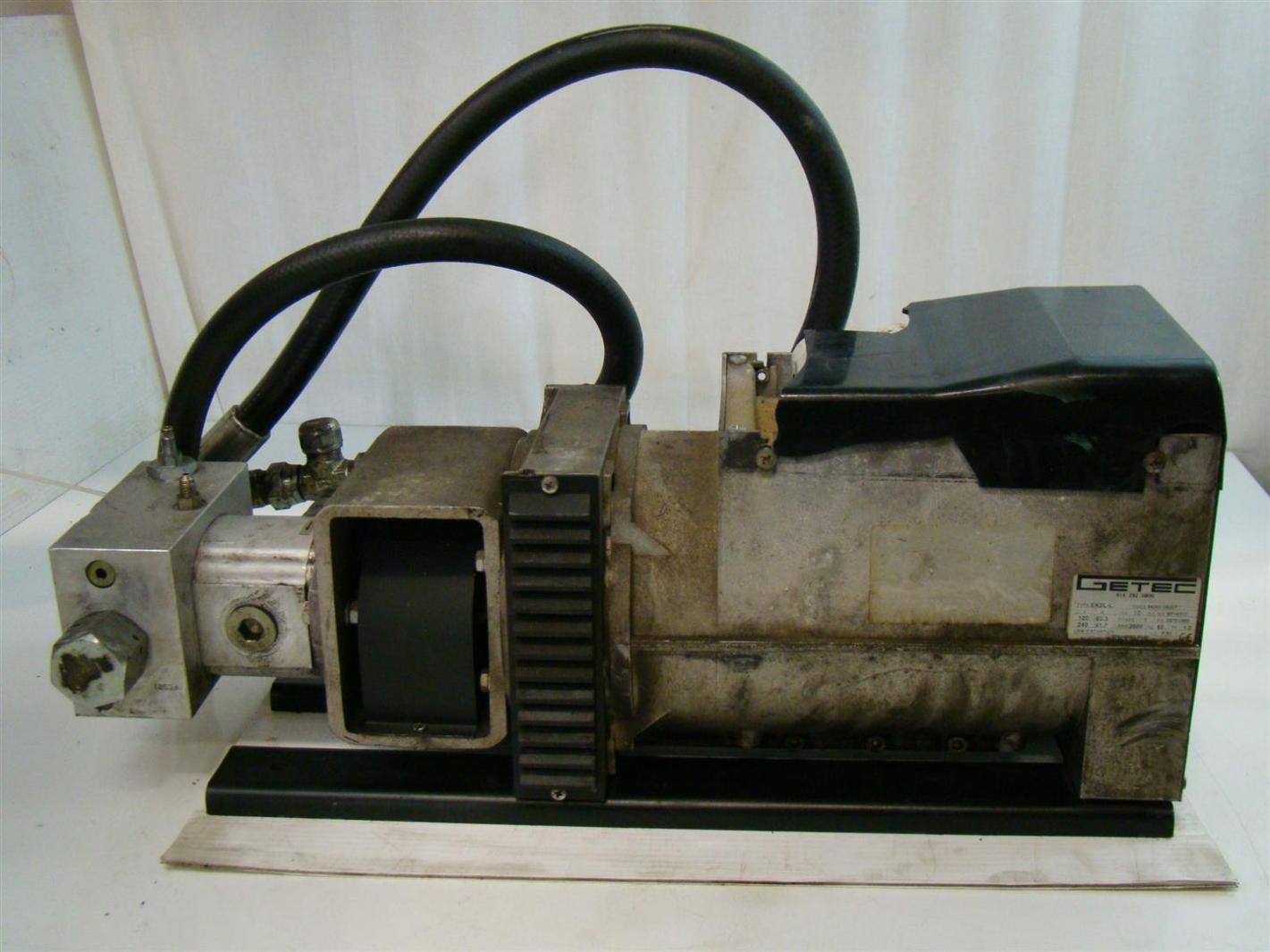 Getec Hydraulic Powered 10,000W Generator 120/240v Parker Pump EK2LCL