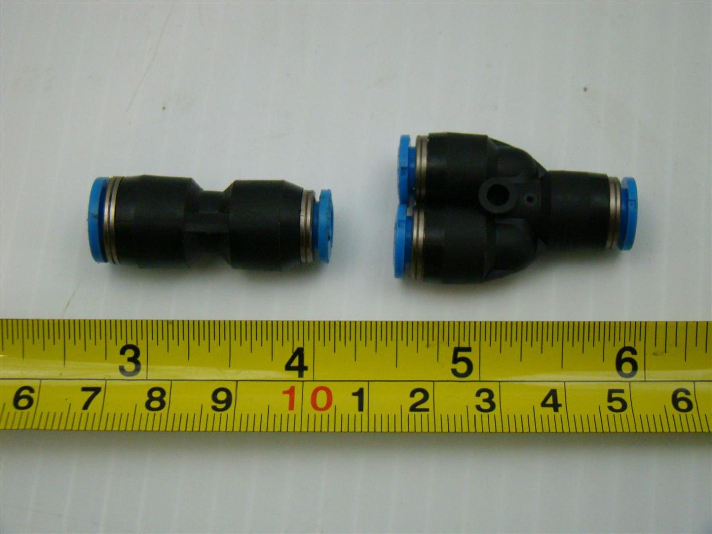 Assorted Festo Quick Connectors, Couplers, T's, T's 10,6 eBay