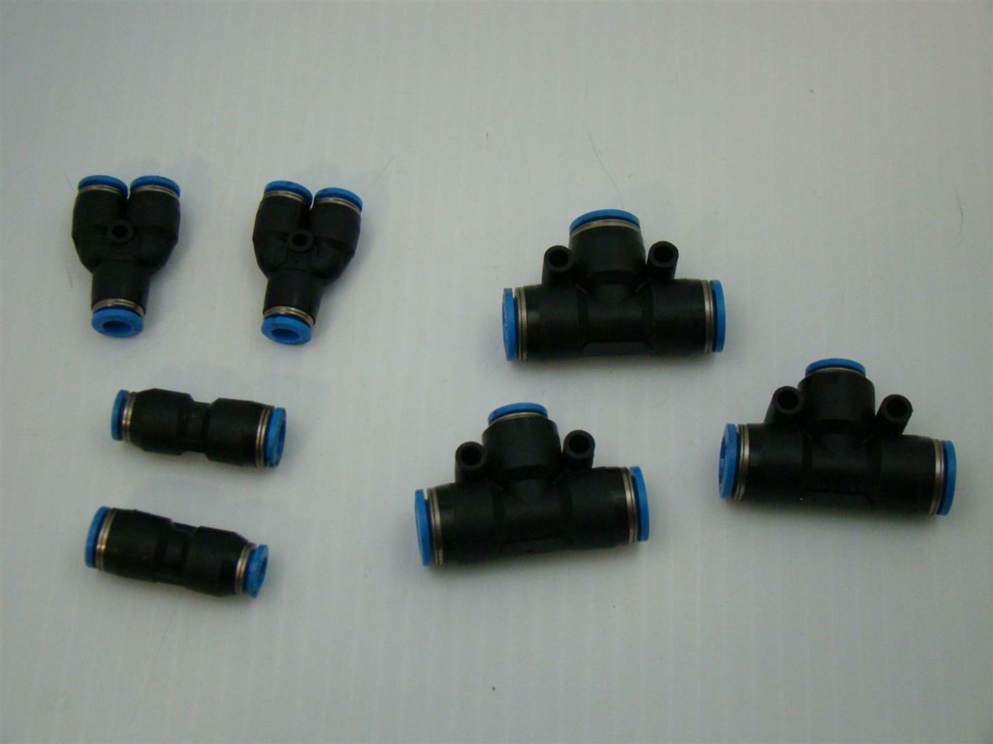 Assorted Festo Quick Connectors, Couplers, T's, T's 10,6 eBay