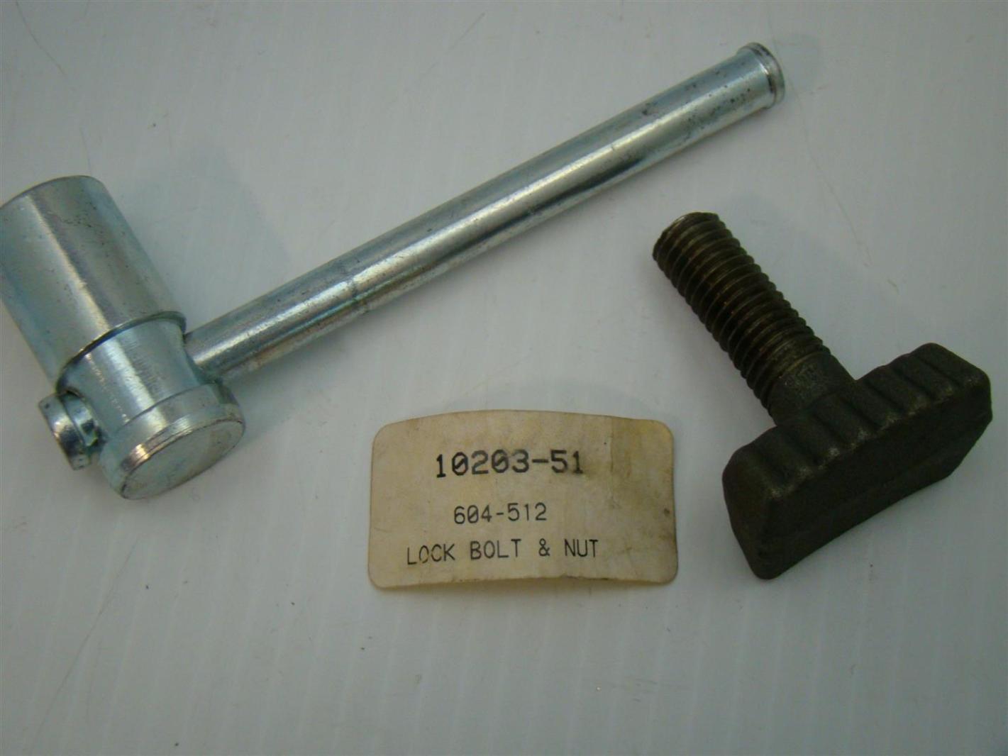 Wilton Vise Lock Bolt & Nut 604512 1020351 eBay