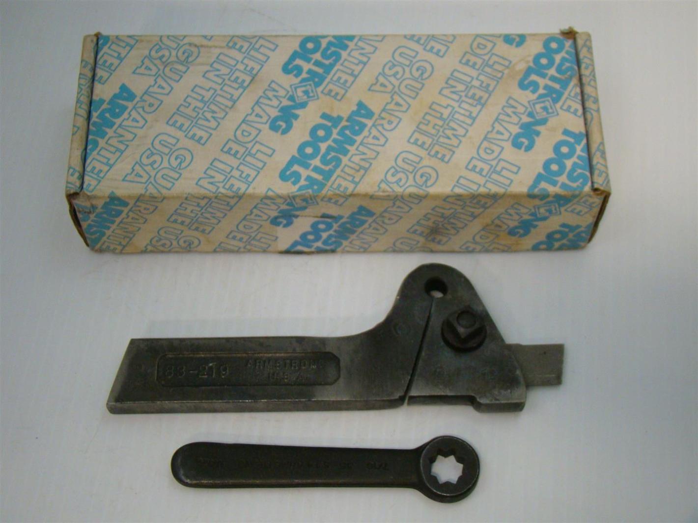 Armstrong Lathe CutOff Tool Holder 1/8" Blade STR 83219 eBay