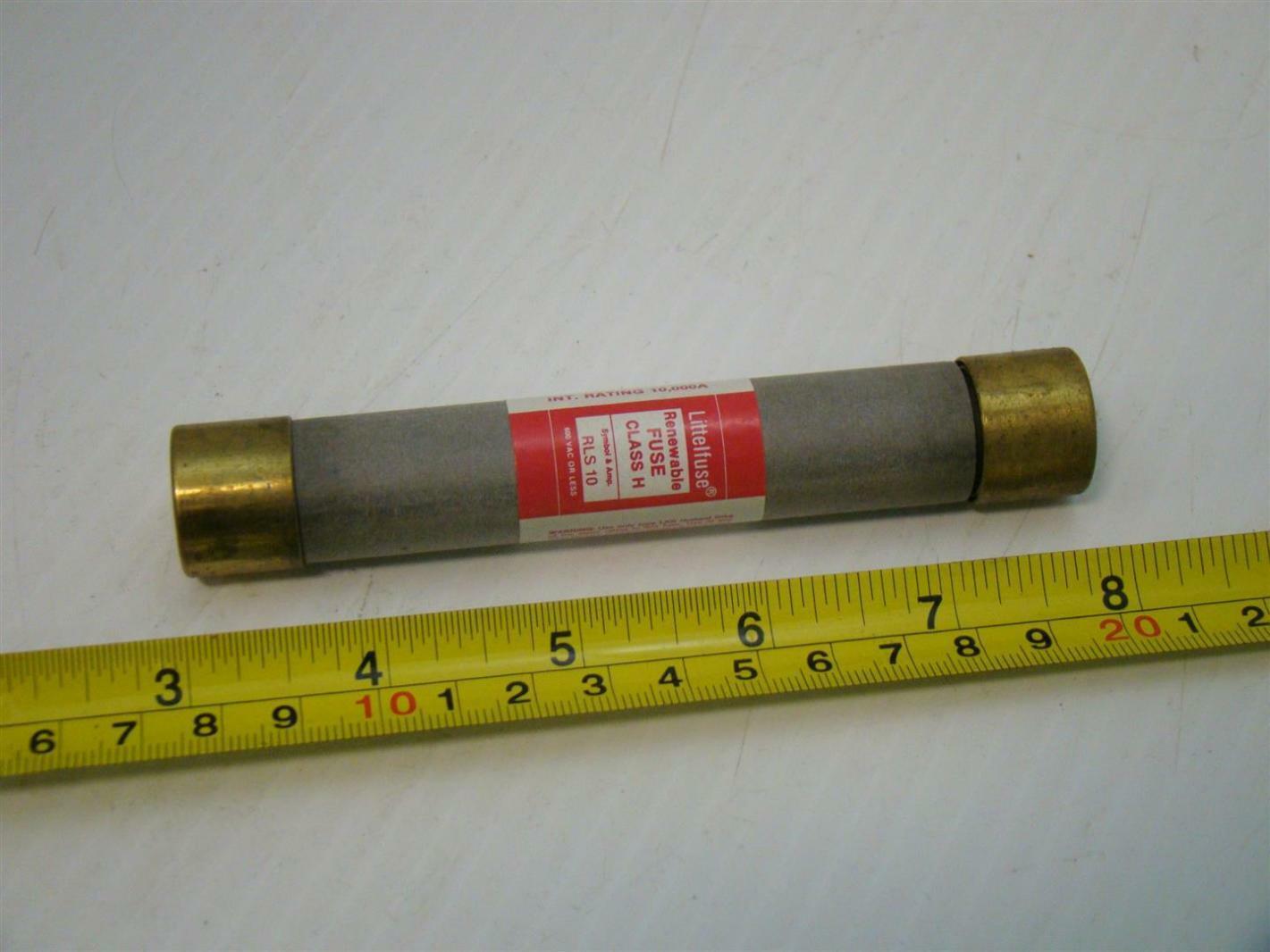 Littelfuse Renewable fuse Class H RLS10 eBay