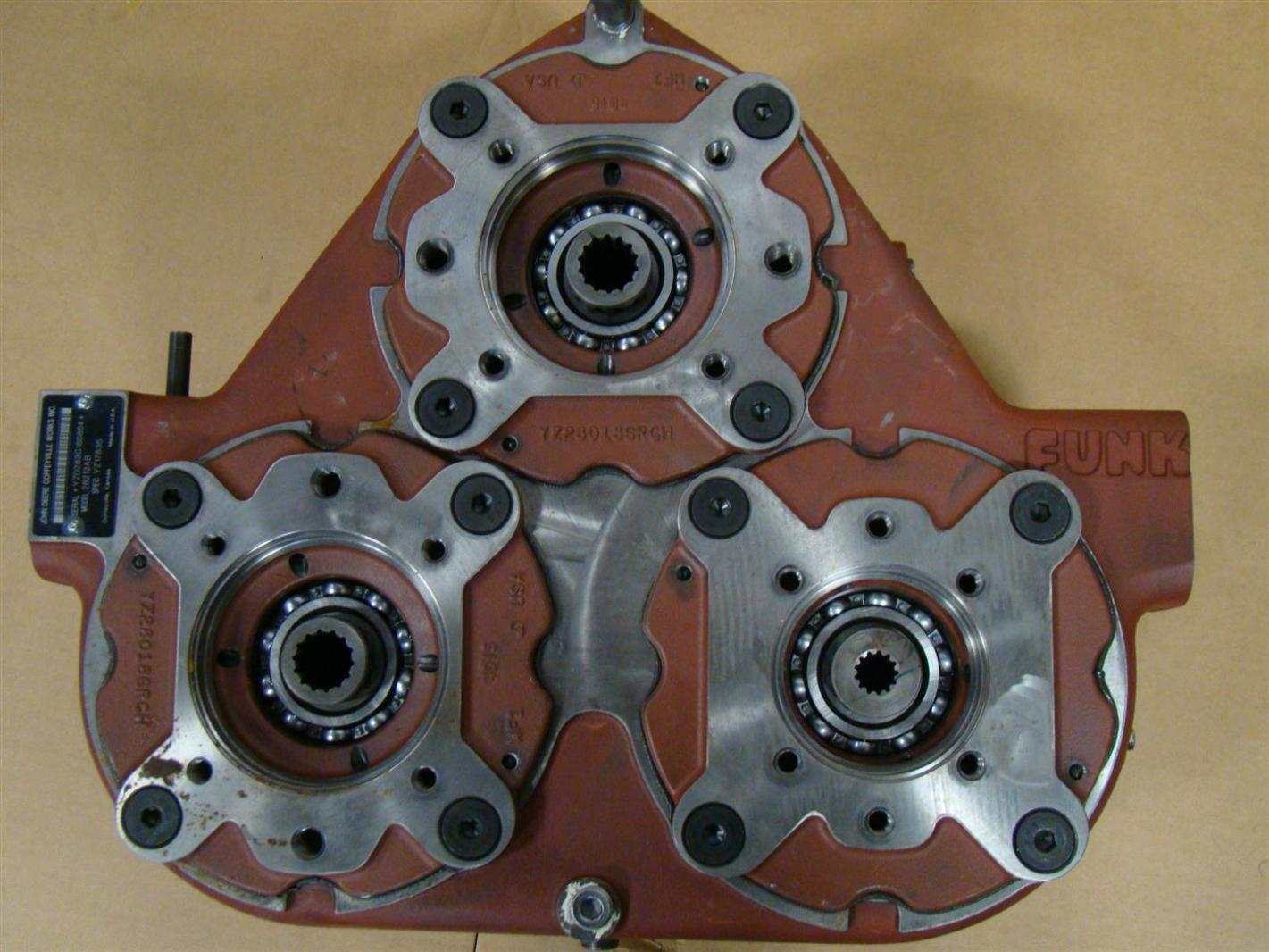 Funk John Deere Coffeyville Works Module Triple Gearbox 40281424