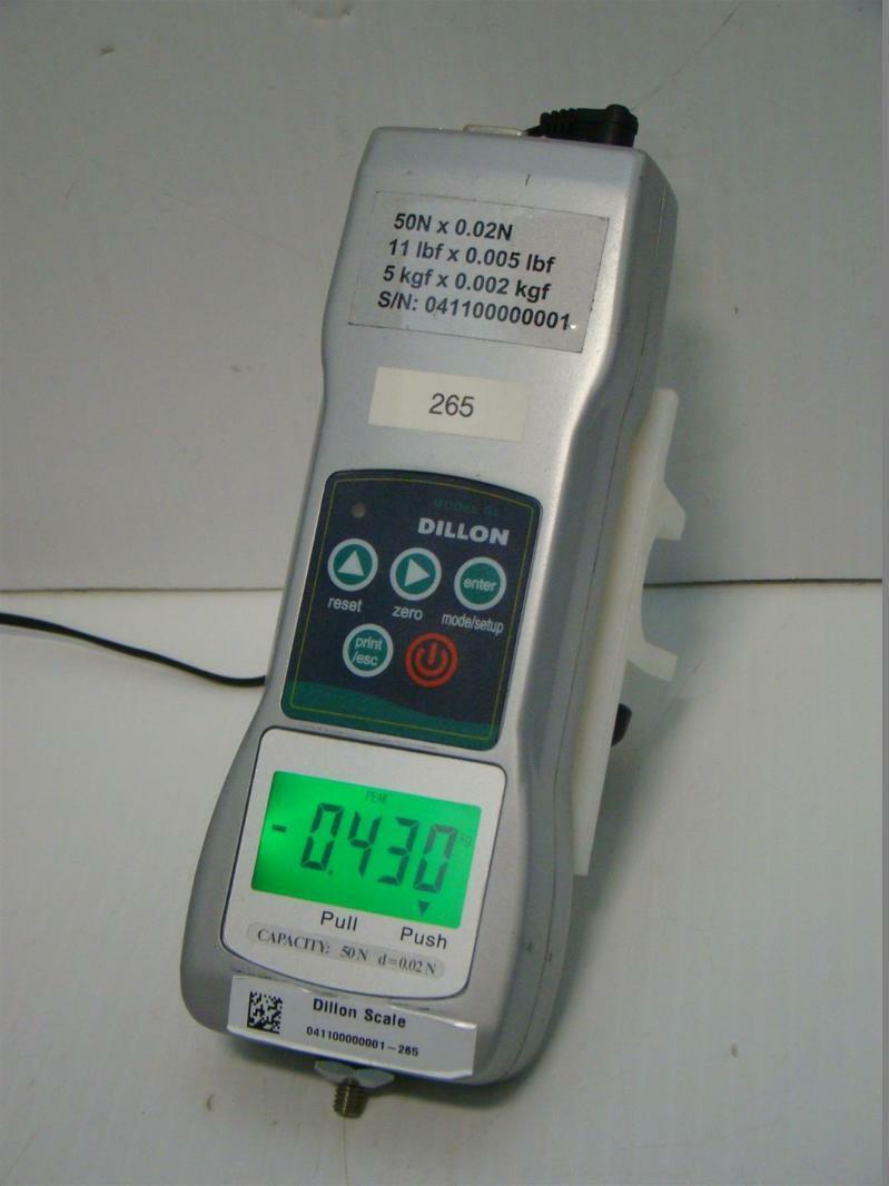 Dillon GL Digital Force Gauge 061200000068 V2.0.50.2.11 363210030 eBay