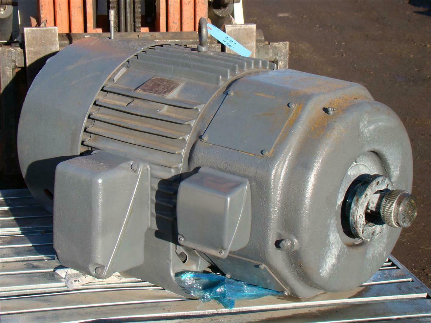 General Electric Induction Motor 30HP 3PH 460V 46Amps 685RPM 5M405BK511