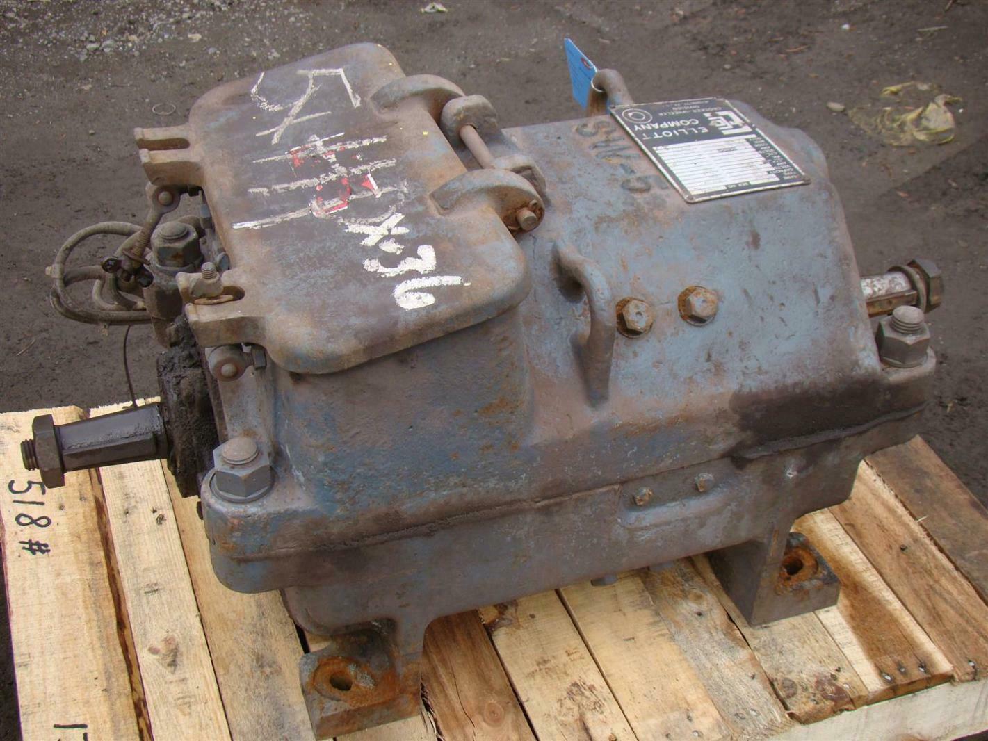 Elliott Company Crocker Wheeler 5hp Dc Motor 230volts 21 5amp Elliott Company Crocker Wheeler 5hp Dc Motor 230volts 21 5amp 900rpm 1234593