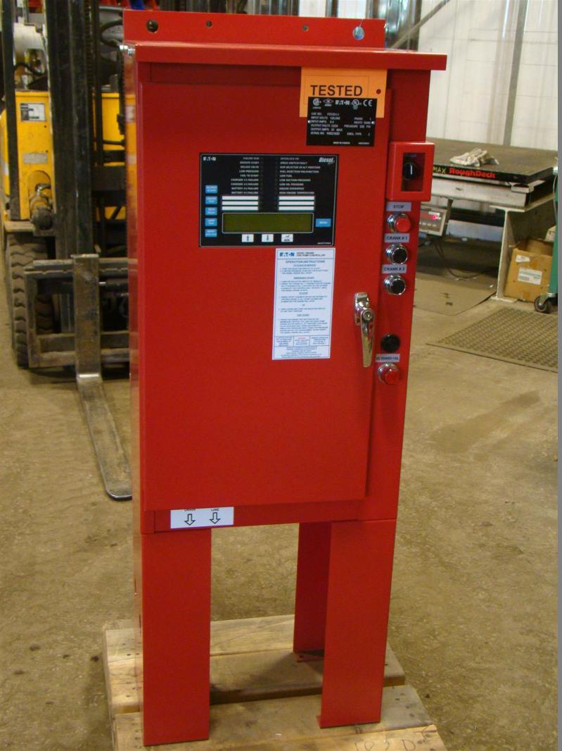 Eaton Diesel Plus Engine Fire Pump Controller 4A55737H01 120240V 6.4a