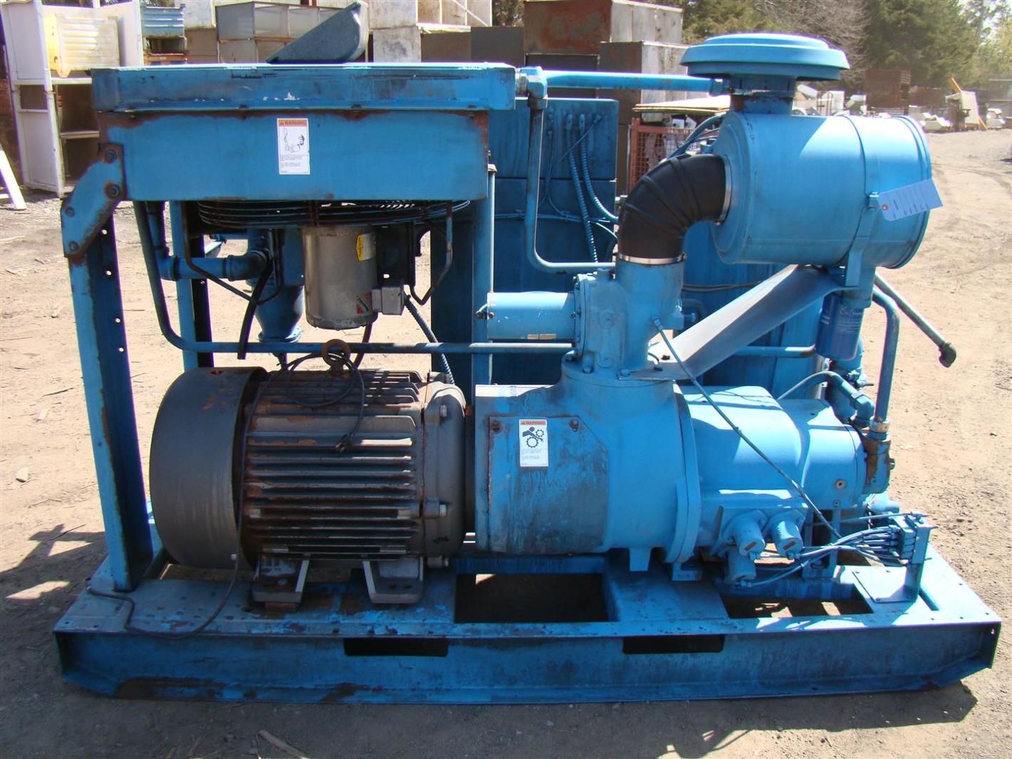 100hp Quincy Rotary Screw Air Compressor 460v QSI500 PowerYNC