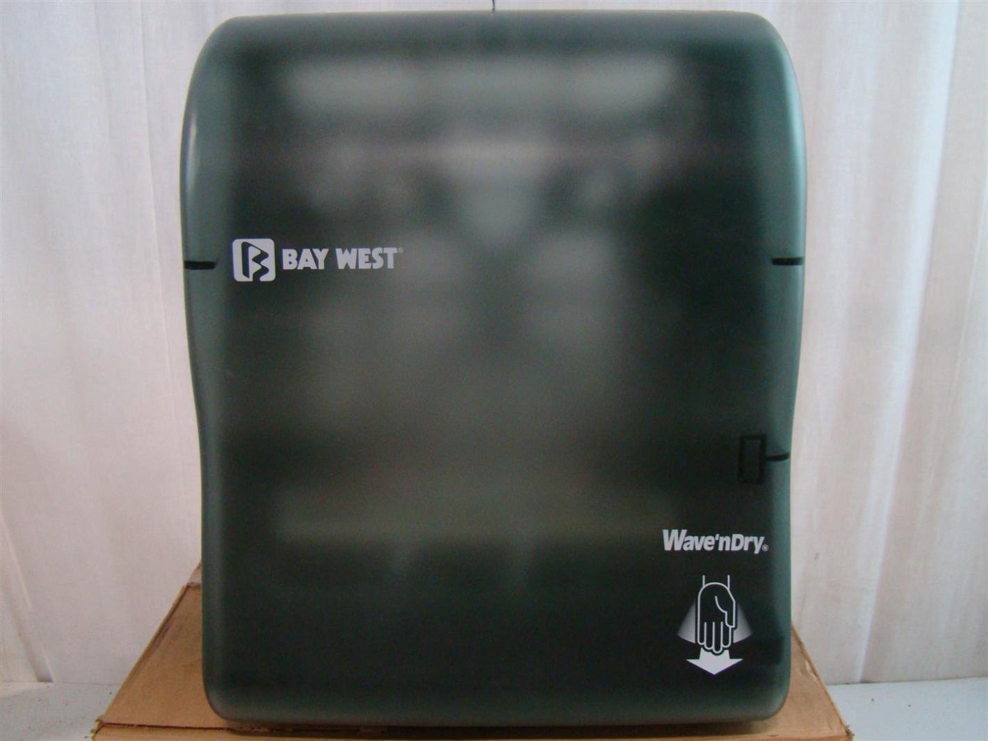 Bay West 80010 Silhouette Wave'n Dry Roll Towel Dispenser eBay