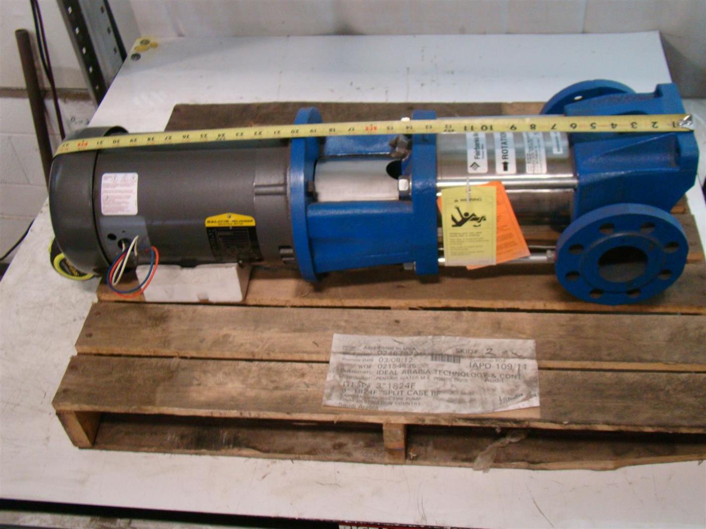 Fairbanks Morse Flange Pump 2" 360psi 317294810 BVMVC3 PVM860 eBay