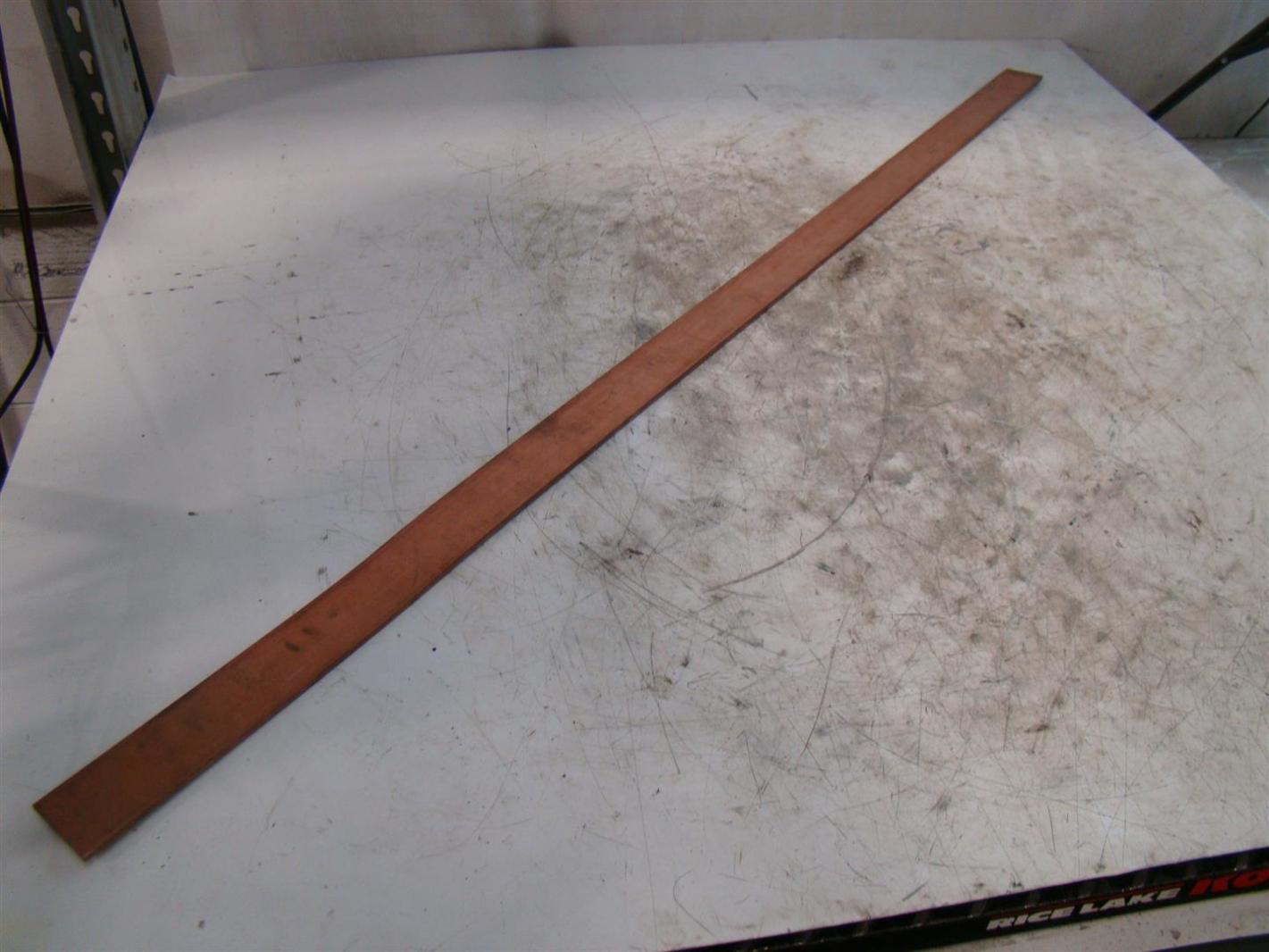 2" x 1/4" Copper Flat Bar 55" Long eBay