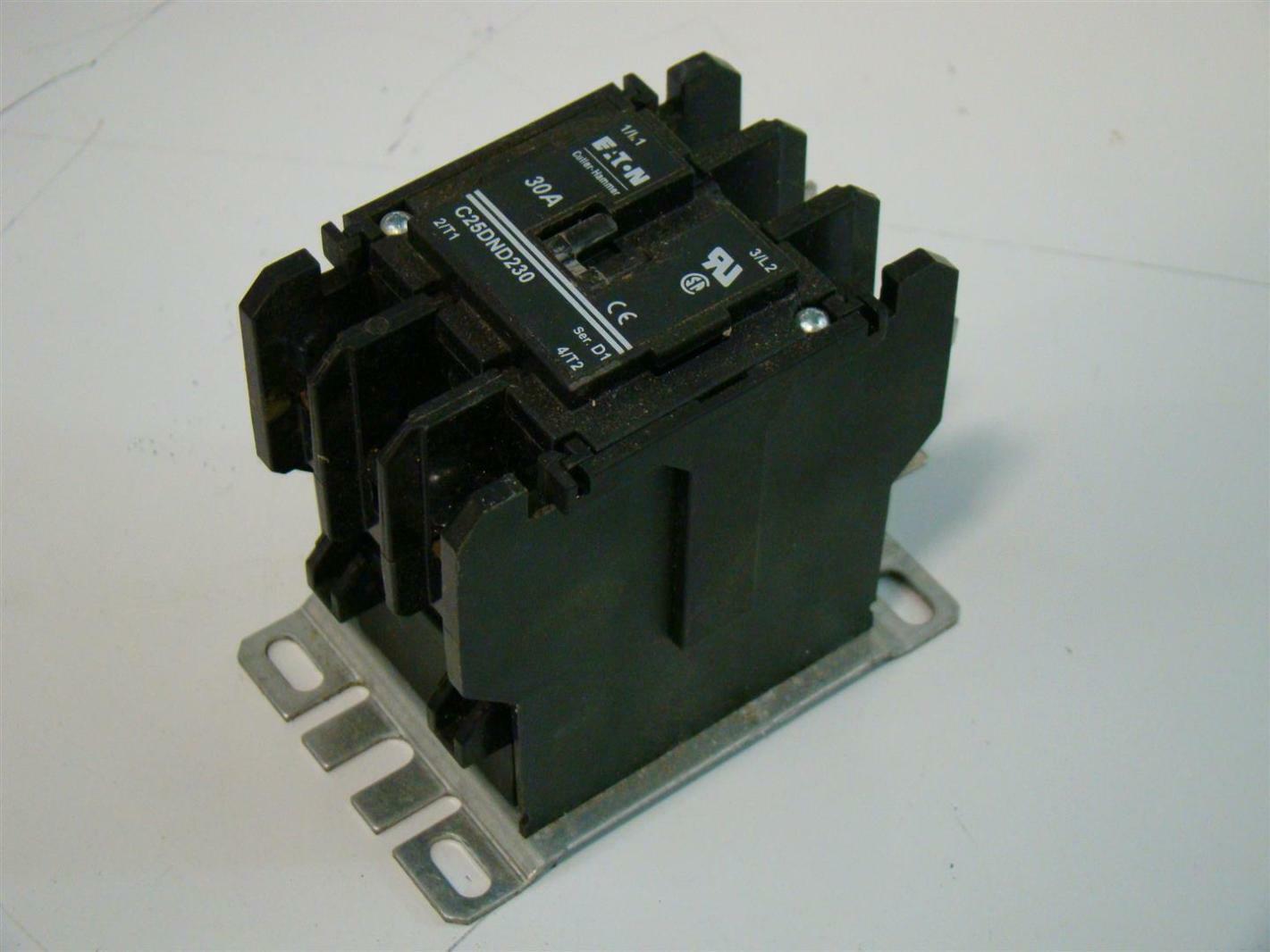 Eaton CutlerHammer 30A Relay C25DND230
