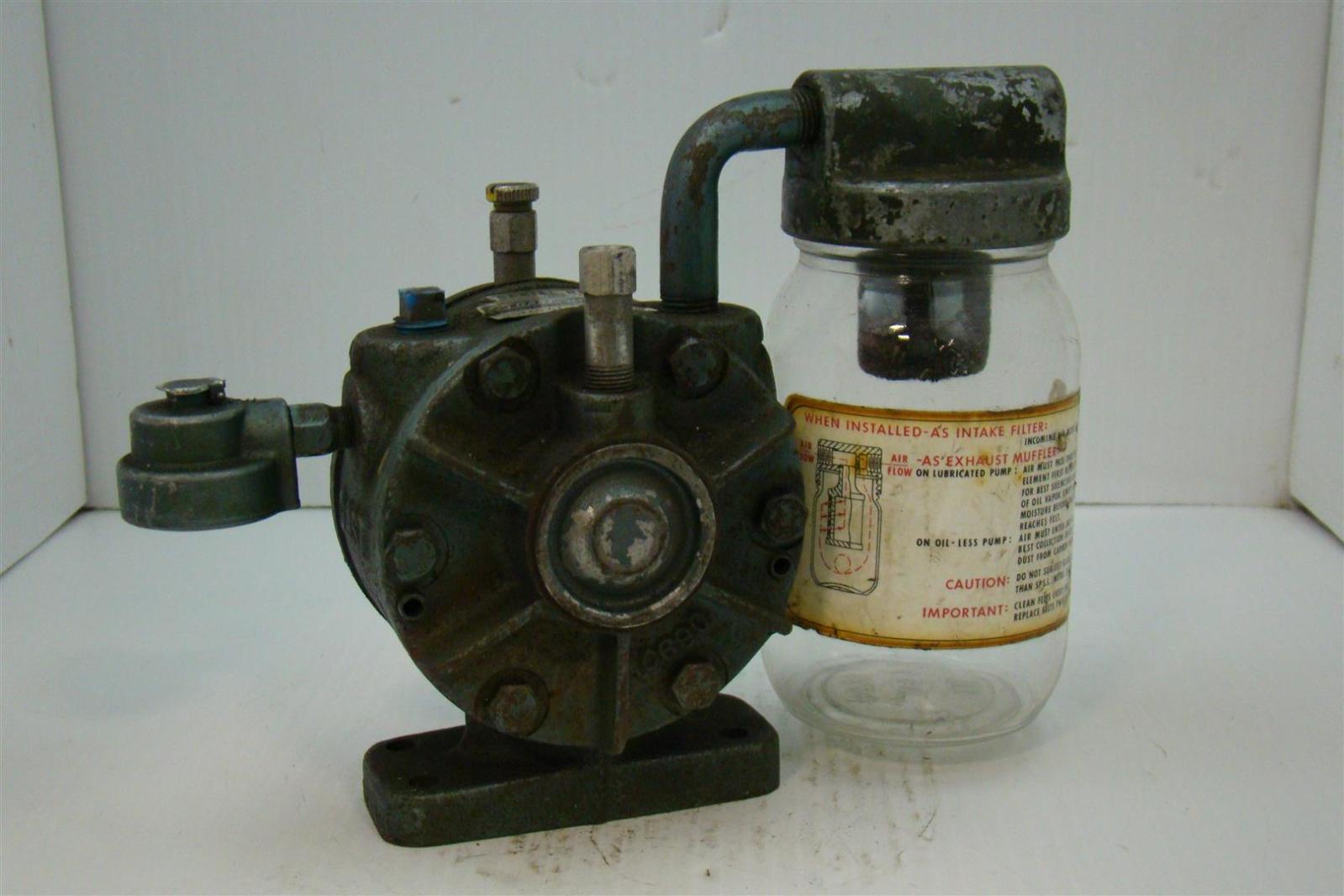 Gast Mini ROTARY VANE VACUUM PUMP 0440V2B 73172963