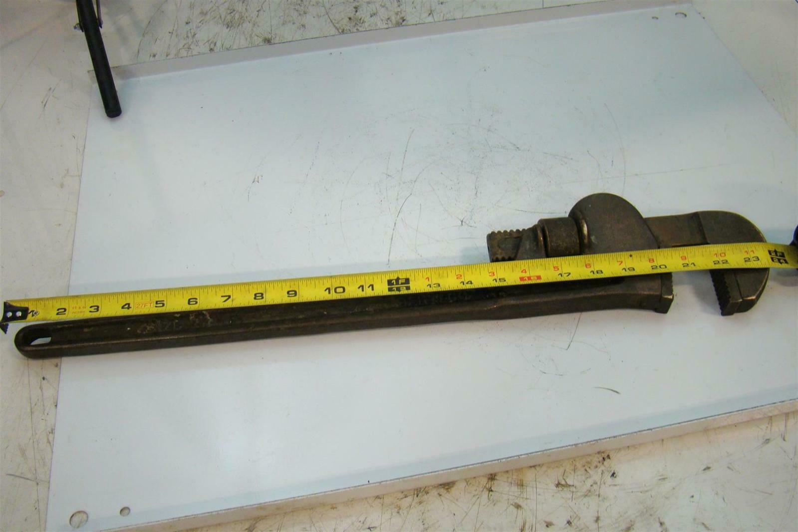 Berylco Solid Brass 24" Pipe Wrench