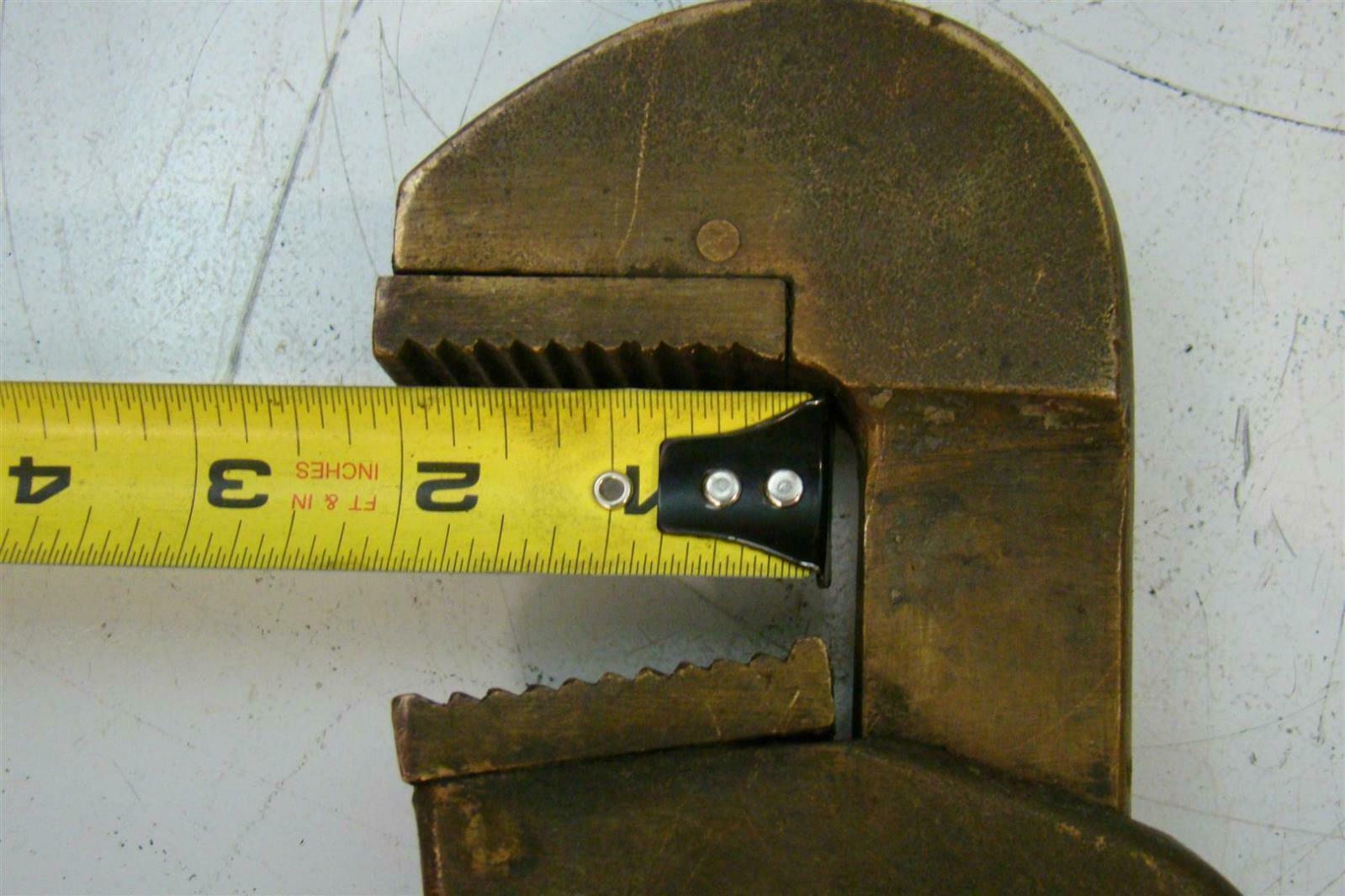 Berylco Solid Brass 24" Pipe Wrench