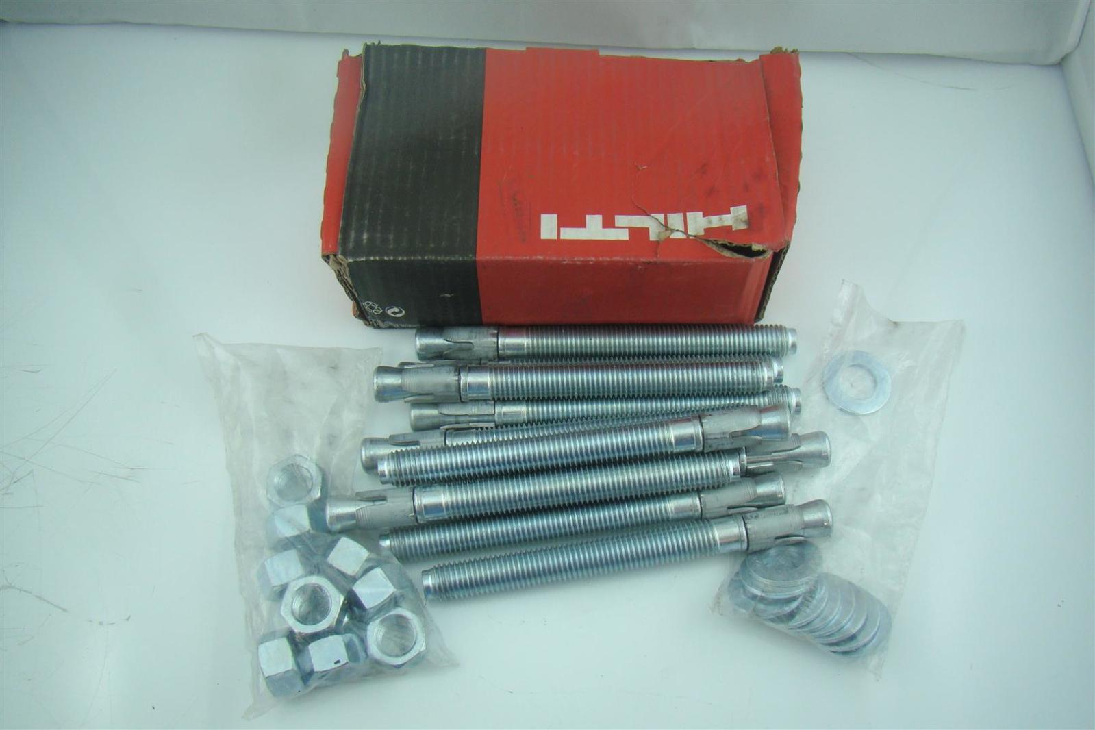 (10) Hilti 3/4 in. x 8 in. Kwik Bolt 3 Carbon Steel Expansion Anchors